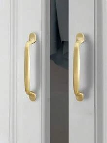 4个金属橱柜把手 - 适用于厨房、抽屉和橱柜的多功能旋钮 - 彩色 - 查看 8