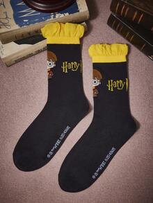 HARRY POTTER X SHEIN 女士船袜