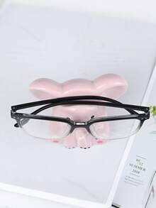 Joivida 1个卡通大象眼镜架 - 粉色大象戴着黑白眼镜，趣味十足的桌面收纳架，适用于家居和办公室装饰，为客厅、书架和电视柜增添创意礼物。大象装饰品，书架点缀，可爱摆件，手绘细节，艺术雕塑，适合爱书人士，趣味设计，精湛工艺，是万圣节和圣诞节室内设计爱好者的理想之选。 - 彩色 - 查看 13