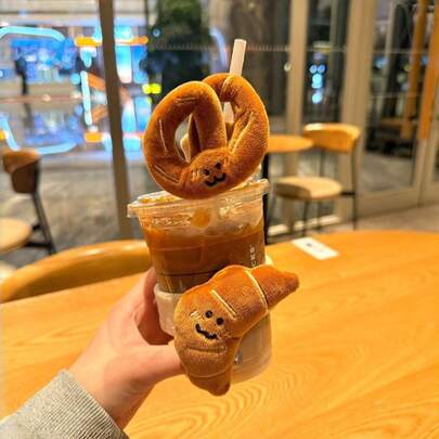 Zazumi 趣味波普挞毛绒腕带手链蔬菜水果卡通表带礼物