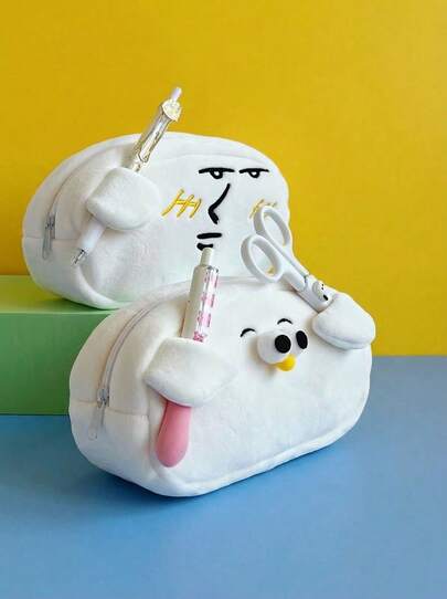 Whimsical Large Capacity Multifunctional Student Desk Organizer Unique Stationery Pencil Case With Multiple Compartments