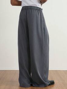 TOKVUE Men's Old Money Business Casual Trousers,High Waist Designer Men's Wide Leg Pleated Loose Casual Pants,Streetwear Hot Selling INS Style Pants,Daily Boyfriend/Husband Gift, Anniversary Gift, Fold Pleated Wide Leg Pants,Christmas Outfits,Fall&Winter