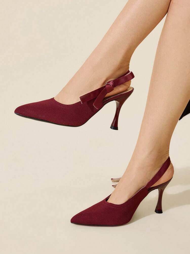 CUCCOO BASICS Women's Pointed Toe Fashionable Elegant High Heels Valentine's Day