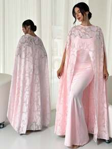 Firerie Women Spring Two-Piece Outfits, Fall Women Clothes, Old Money, Office Outfits For Women - Apricot - View 3