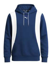 Puma Blueprint Formstrip Men's Basketball Hoodie Blue - Blue White - View 1