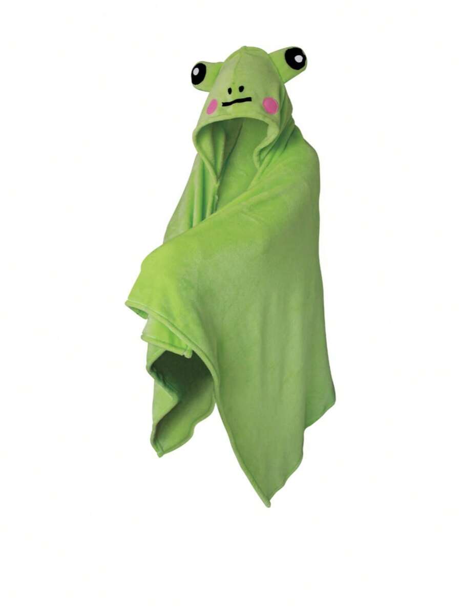 Kid's Raincoat - Green - View 1