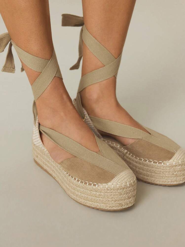 Women's Woven Rope Platform & Wedge Sandals, Bohemian Style Western Music Festival Party Outfit,Vacation Outfits Travel Essentials