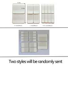 White Times Sticky Notes Double Sided Writing Memo Pads For Office School Stationery Back To School - White - View 7