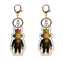 POKOJA LAND - SELECTS Figurine porte-clés en vrac de Sammy Jandel "Steal A Brainrot", porte-clés figurine d'impact en acrylique 67 poupée exquise, porte-clés anime du jeu Impact, cadeaux de fête mignons pour enfants, sacs à dos, cadeaux uniques pour streamers et joueurs, cadeaux d'anniversaire, décoration de maison de printemps à été - Multicolore - Voir 2