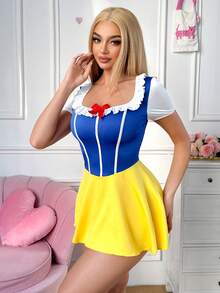 2pcs Women's Lingerie Set (Wireless, Thong)