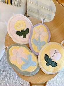 Joivida Hochabsorbierendes, dickes, süßes Handtuch zum Aufhängen, Korallenfleece Küchen- und Badetuch, schnell trocknend, nicht abfärbend, Reinigungstuch für Zuhause, super weich, Waschhandtuch, Trockentuch, Dekorationstuch, strapazierfähiges Multifunktionstuch für Küchentheke, Badezimmerwaschbecken, moderne Haushaltsgegenstände - Verschiedenfarbig - Übersicht 5