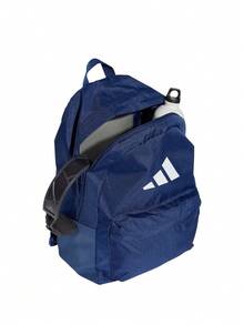 Adidas Classic 3 Bar Logo Women Backpack Dark Blue / White - Blue - View 2