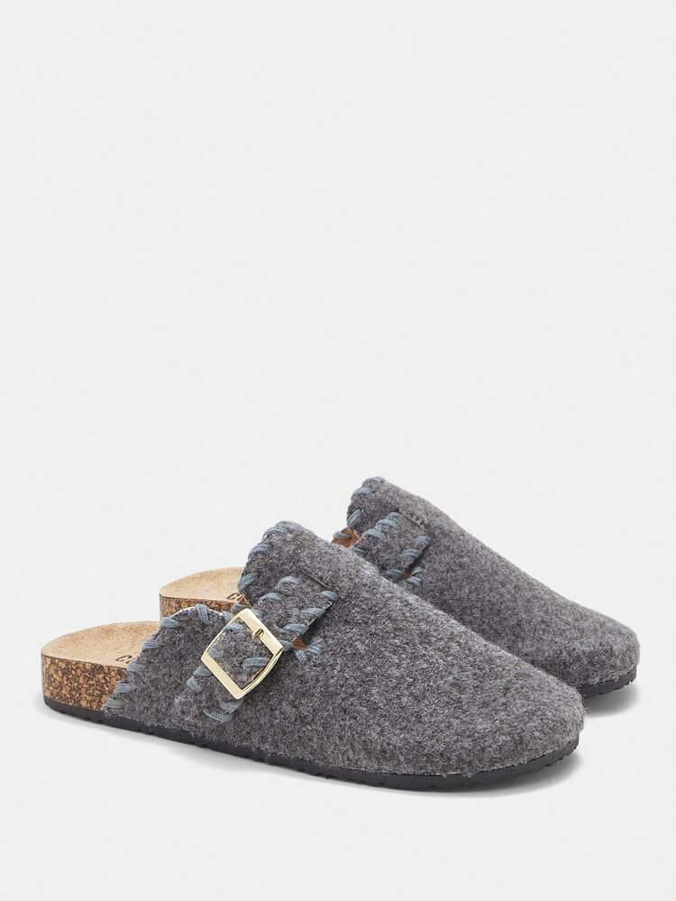 CUCCOO CURVES Women's Casual Versatile Commute Slip-On Wide Fit Flats