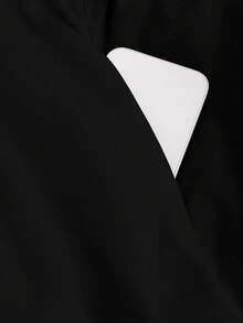 EMERY ROSE 女士冬季长袖抽绳连帽保暖长款休闲羽绒服