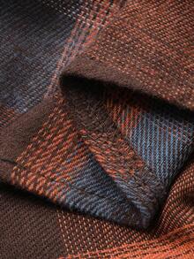 DAZY Toddler Girls' Plaid Casual Long Sleeve Shirt, Spring/Autumn