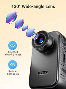 JMMO Pocket Carema迷你便携式摄像机，可穿戴运动摄像机，拇指大小，解放双手，随时随地轻松拍摄，适用于遛狗、工作、旅行等各种场合。 - 相機 - 查看 3