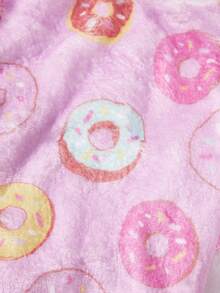 PETSIN 1 Pc Pet Cat Dog Universal Plush Comfortable Cartoon Cute Donut Fashion Printed Dog Round Neck - Multicolor - View 8