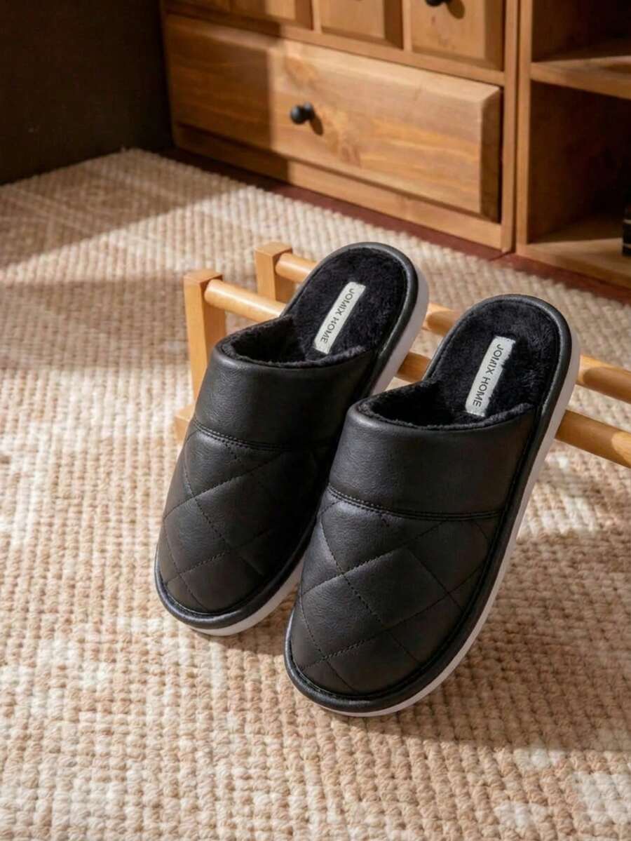 Men Slippers - Black - View 1