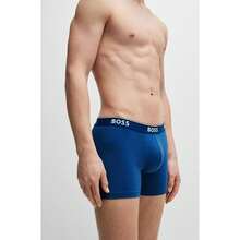 Hugo Boss Men´S 3 Pack Boxer Black - BLACK, BLUE, RED - View 3