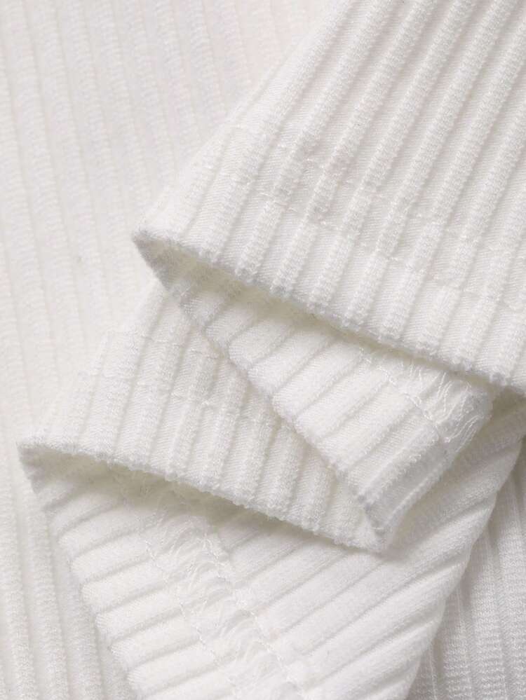 Young Girl' Peter Pan Collar Cartoon Embroidery Long Sleeve T-Shirt, Spring/Autumn