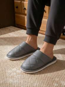 Men Slippers - Grey - View 2