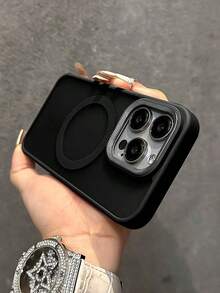 Ốp lưng chống sốc VOUVI Diamond Lens Frosted tương thích với iPhone 17 16 15 14 13 12 11 Pro Max Ốp lưng điện thoại tương thích với iPhone 17 Air 16 15 14 Plus Phụ kiện điện thoại Ốp lưng điện thoại cao cấp dành cho nam và nữ - màu đen - Xem 9