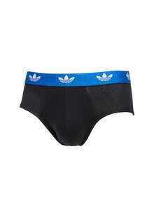 Adidas 3 Pack Men Briefs - Black and White - View 4