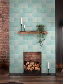 1/10/20 片装 3D PVC 方形自粘墙板，浴室防溅板，厨房瓷砖贴纸 30cm x 30cm，现代瓷砖防溅板，客厅装饰墙板，适用于室内墙面、餐厅、卧室、客厅墙面装饰，复古墙贴 - 彩色 - 查看 7