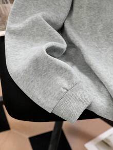 Resyla Women's Bow Print Long Sleeve Casual Loose Sweatshirt