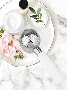 Madebyblanc LUONKOS Gua Sha Ice Ball - 2 Pieces Set, Silver Stainless Steel - Facial Massager And Lymphatic Drainage Massager - Reduces Puffiness, Fine Lines, And Dark Circles. - Multicolor - View 5