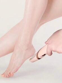 1PC Electric Foot File, USB Rechargeable Feet Callus Remover With 2 Speed Of Replacement Rollers & LED Lights, Professional Hard Skin Remover Foot Care Tools For Cracked Heels Calluses & Dead Skin, Suitable For Both Men And Women To Remove Dry Skin And Dead Skin On Feet 300mah - Multicolor - View 9