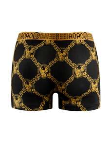 Velminro 10条装男士字母腰带格子印花舒适平角内裤 - 彩色 - 查看 2