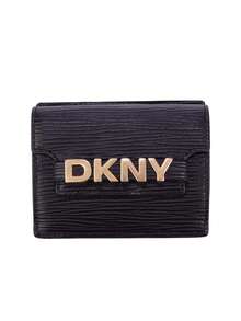 DKNY Avril Women Card Wallet Black - Black Yellow - View 1