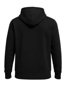 Nike Club Men's Full Zip Hoodie Black - Black/Black/White - View 2