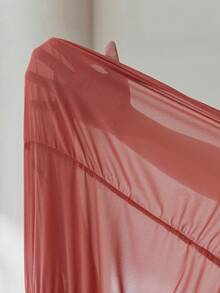 Frievida Đầm thiết kế thời trang, đa năng, phong cách retro, cổ chữ V, xếp ly, tay phồng. - trái cam - Xem 7