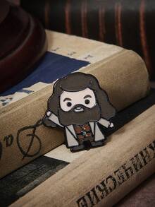 HARRY POTTER X SHEIN Cartoon Figure Graphic Metal Brooch, Cute, Suitable For Daily Decoration, Exquisite Small Gift - Multicolor - View 6
