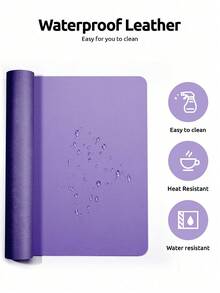 1件装办公桌垫，办公垫，大号鼠标垫，笔记本电脑桌垫，防水书写垫，适用于办公室和家庭，返校季必备 - 彩色 - 查看 7