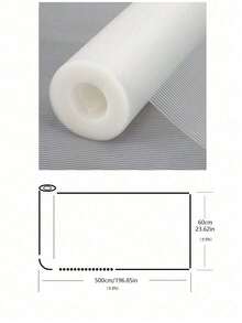 1pc Shelf Liner Cabinet Liner, Non Adhesive Drawer Liner, Washable Waterproof Durable Non-Slip Shelf Liner For Kitchen, Drawer - Clear - View 8