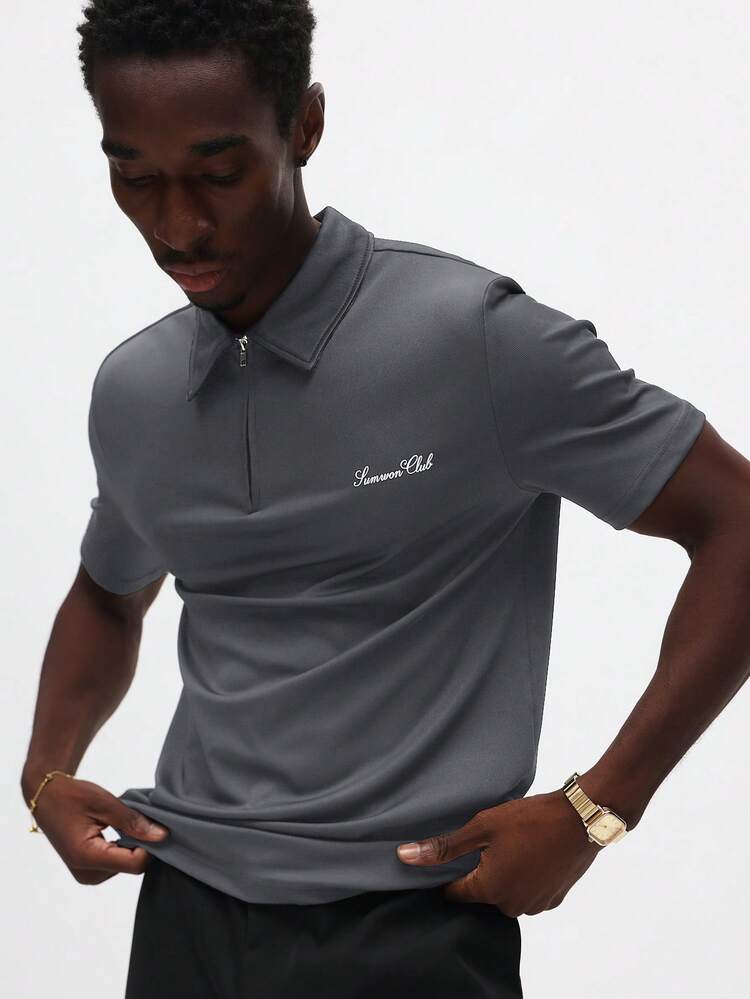 Muscle Fit Polo With Contrast Collar