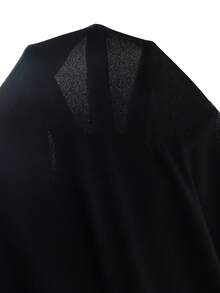 3pcs/Set Teenage Boys' Casual All-Match Versatile Short Sleeve T-Shirts, Suitable For Daily Commute, Leisure, And School Wear - Black and White - View 3