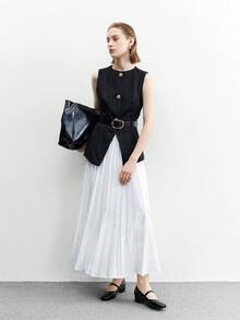 CUCCOO BIZCHIC Women's PU Leather Fashionable High Heel Shoes, Versatile For Daily Wear Valentine's Day