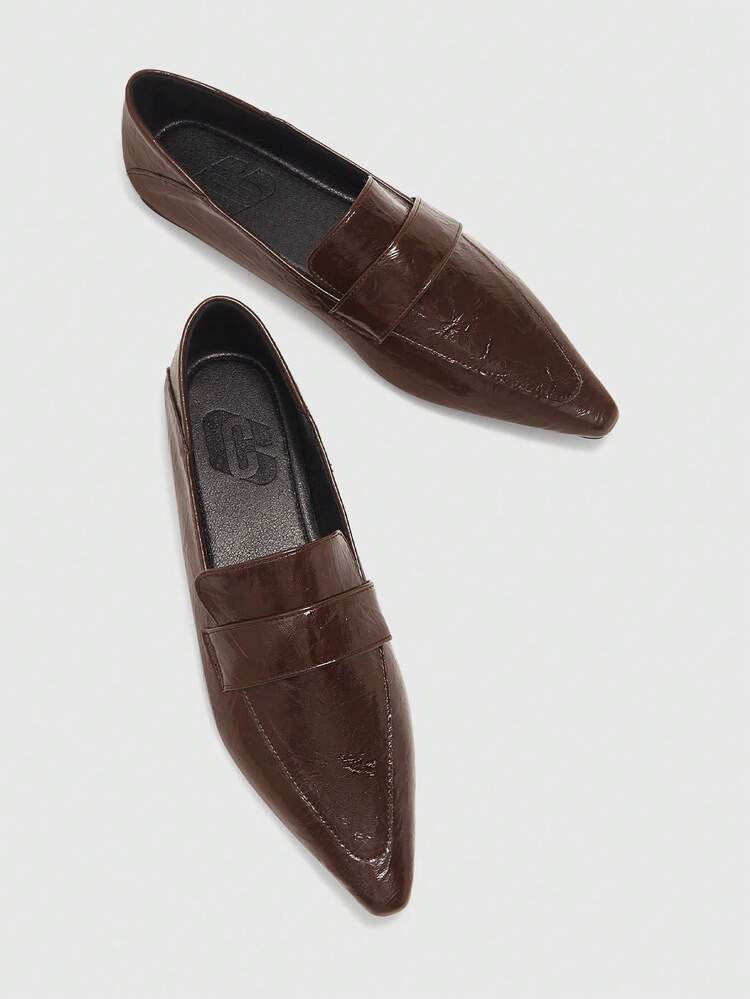 CUCCOO BIZCHIC Women's Casual Solid Color Flats For Office & Commute