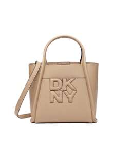 DKNY Ranne Women Tote Crossbody Bag Cappuccino - 棕色 - 查看 1