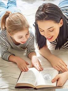 Madebyblanc 放大镜水晶镇纸 - 磨砂雕花透明桌面摆件 复古桌面装饰 阅读助手 多功能办公文具 美观桌面配件