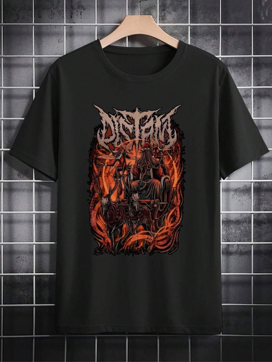 Hombre002 Nueva playera mexicana casual de alta calidad: diseño original, tejido duradero y confort incomparable. Unisex perfecta para lucir estilo todos los días. - Negro - Ver 1