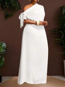 Veslaya 大码女士休闲宽松吊带连衣裙，适合独立日、复活节、西部风情、海滩、波西米亚风、狂欢节、春夏日常休闲度假等场合。 - 鵝黃色 - 查看 13