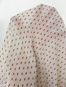 Elenzga Áo kiểu nữ cỡ lớn màu xanh trắng họa tiết hoa, xếp ly eo, chất liệu chiffon, thiết kế hoa văn trang nhã, phù hợp cho dịp tựu trường, lễ tốt nghiệp, Ngày Valentine, lễ hội âm nhạc, Ngày của Mẹ, Halloween, Lễ Tạ ơn, Lễ Phục sinh, Ngày Quốc khánh, dạ hội, hẹn hò, tiệc tùng, đám cưới, hoạt động ngoài trời. - Màu be - Xem 5