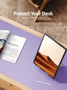 1件装办公桌垫，办公垫，大号鼠标垫，笔记本电脑桌垫，防水书写垫，适用于办公室和家庭，返校季必备 - 彩色 - 查看 9