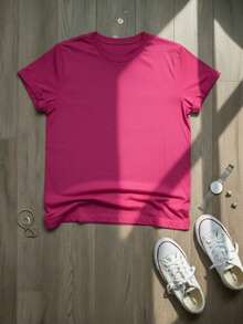 Women T-Shirts - Pink - View 2