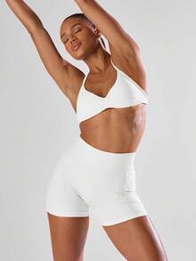 Musera Sport 高腰迷你短裤，舒适透气，适合运动健身、跑步、俱乐部活动、板式网球、网球、匹克球等运动。